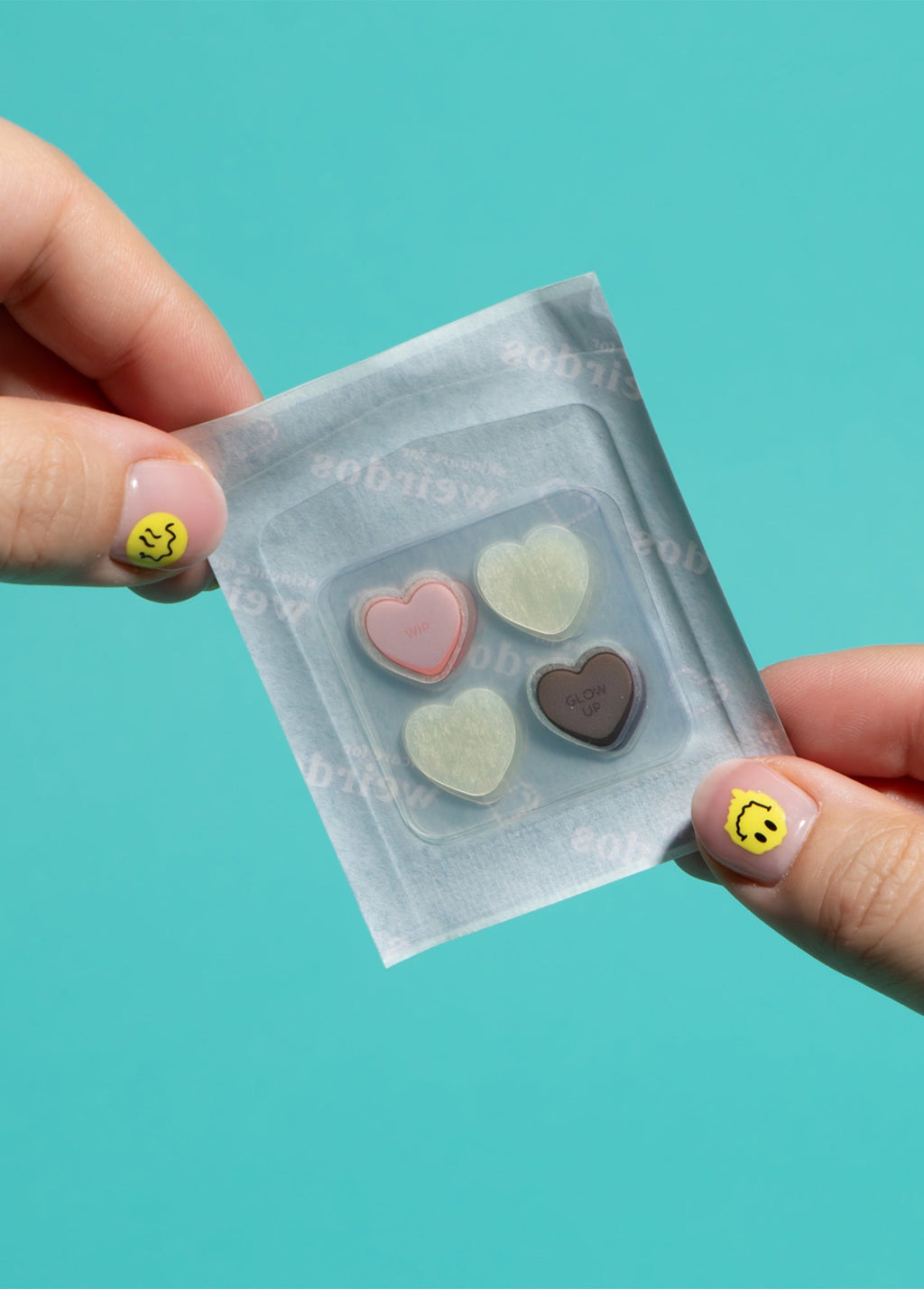 Healing Heart Pimple Patches — Cute, Overnight Spot Fix (32 ct)