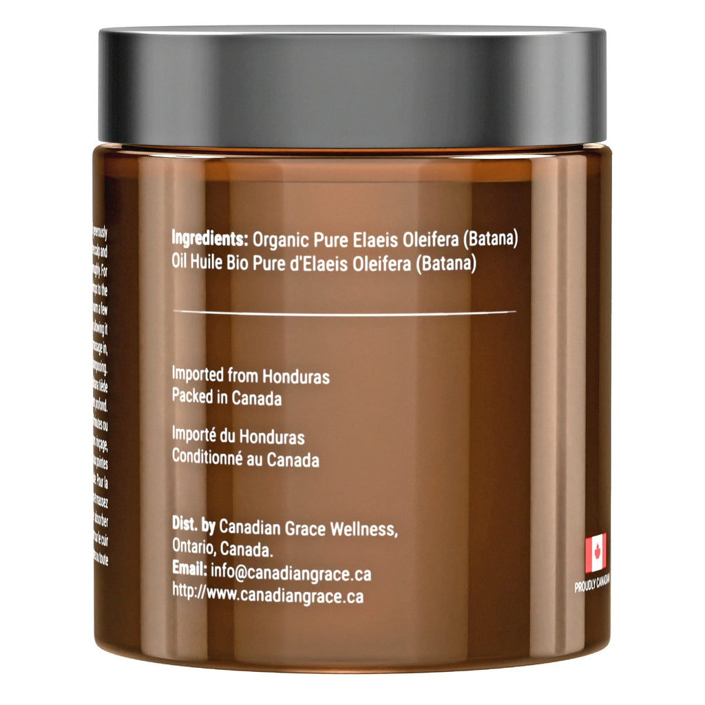 Premium 100% Raw Batana Oil — Nourish, Strengthen & Shine (3.3 oz)
