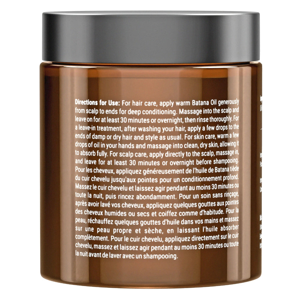 Premium 100% Raw Batana Oil — Nourish, Strengthen & Shine (3.3 oz)