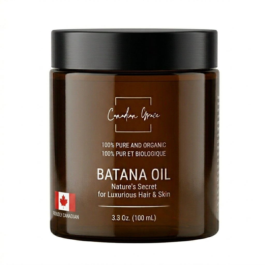 Premium 100% Raw Batana Oil — Nourish, Strengthen & Shine (3.3 oz)