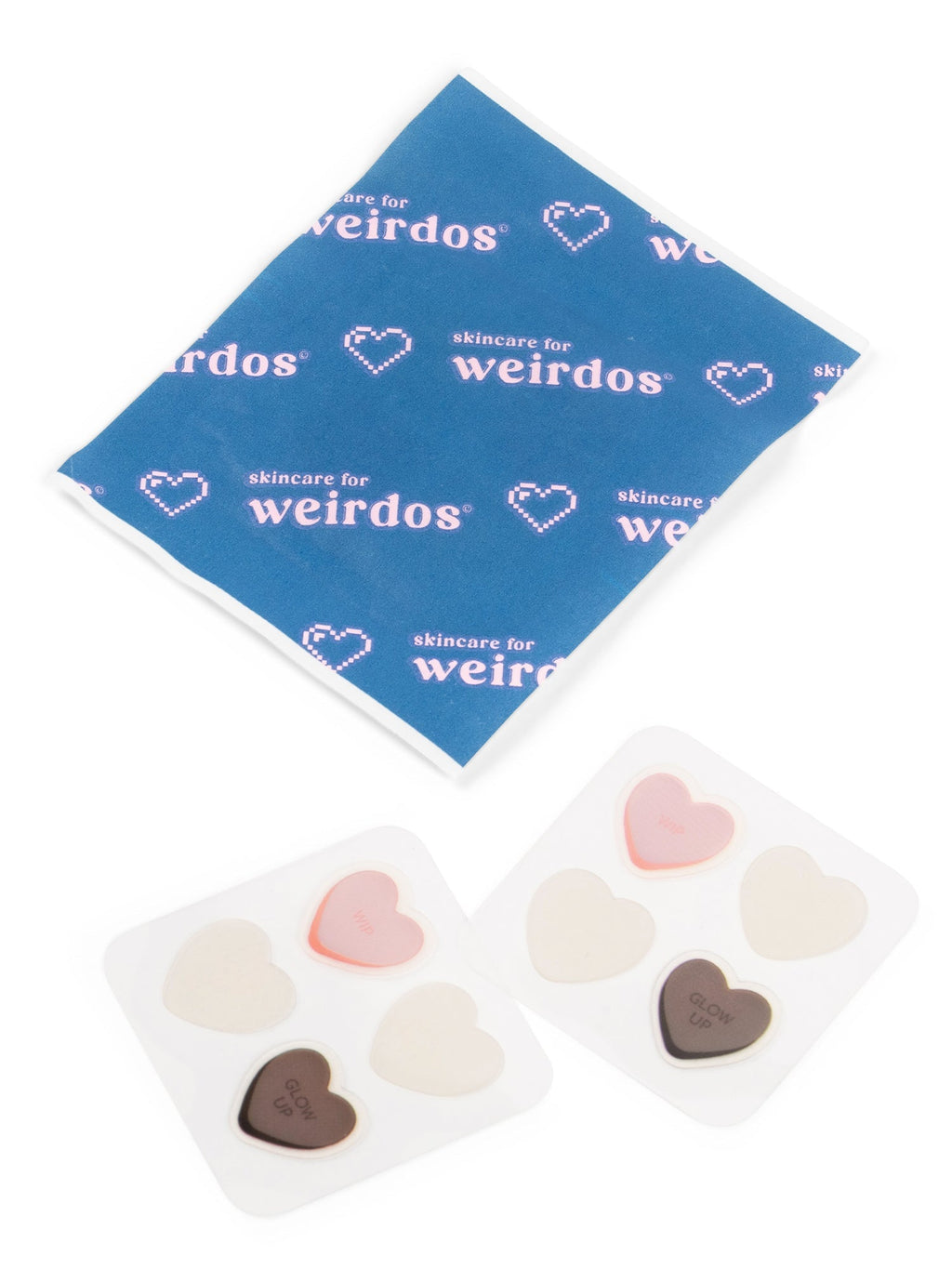 Healing Heart Pimple Patches — Cute, Overnight Spot Fix (32 ct)